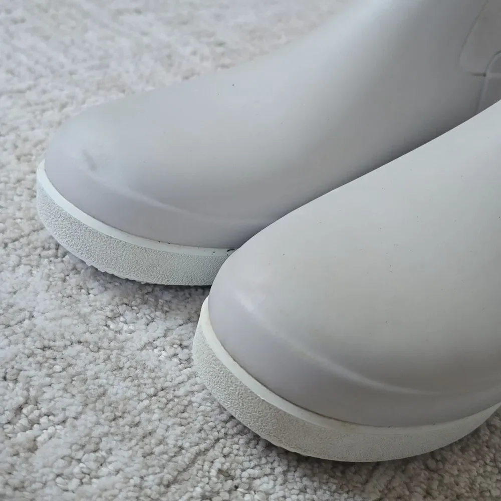 Hunter | Gray Ankle Rain Boots